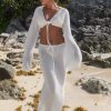 Bananhot Cover&Ups | Metallic White - Shirt
