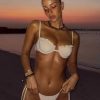 Bananhot Bikini Tops | Emelie Ivory Shiny - Top